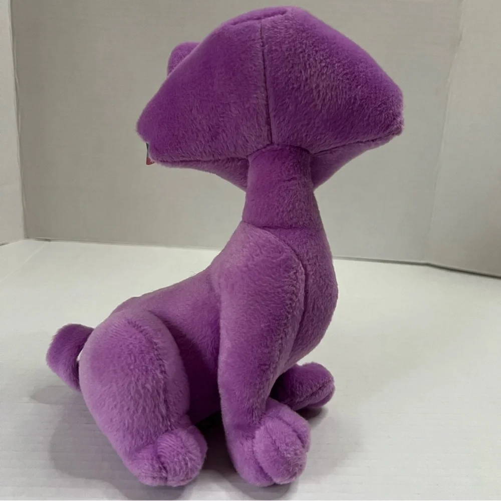 NEW 2004 Prissy Kitties 9” Purple Kitty Cat Plush Toy Stuffed Animal Y2K